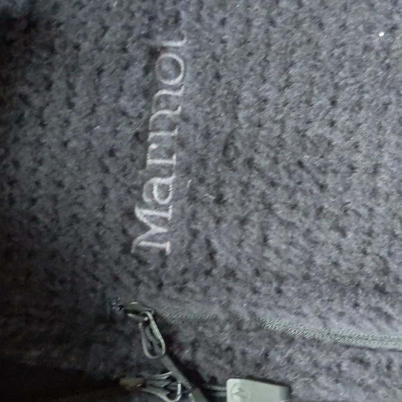 Marmot Orsa Polartec Wool Hoodie Black Women's Large - Picture 3 of 7